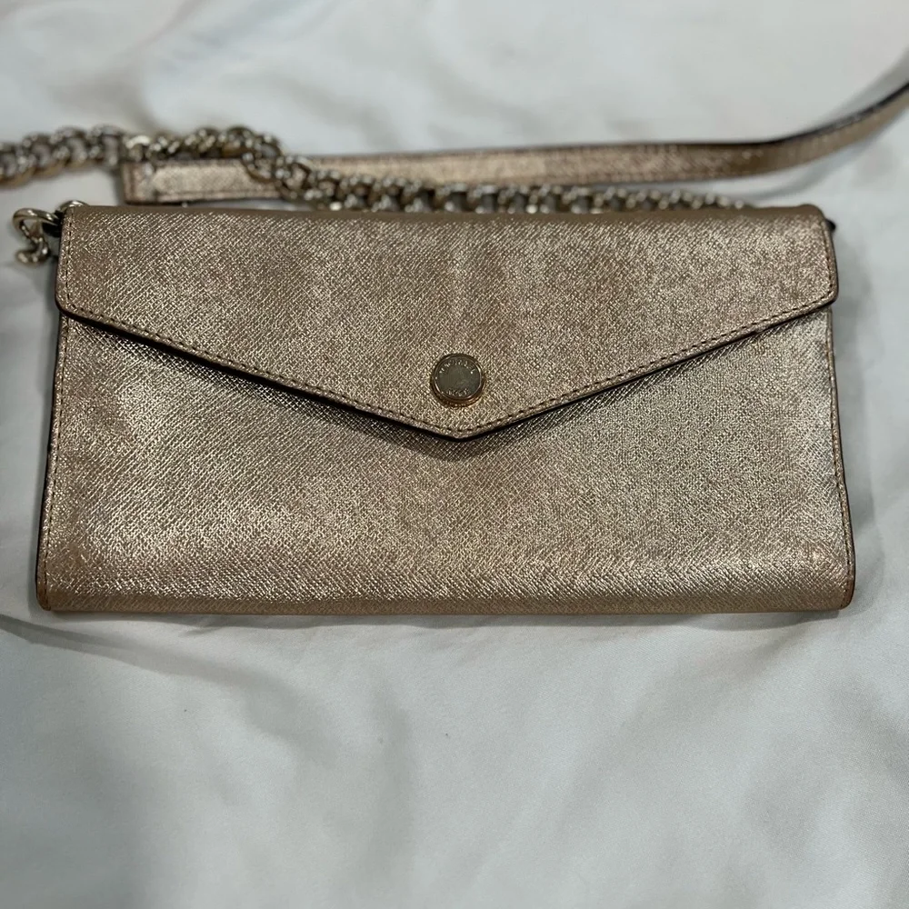 Wallet Gold Crossbody Bag - Picture 10 of 15